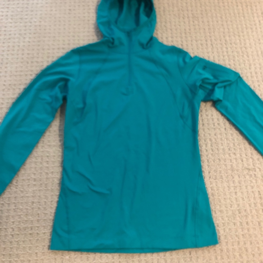 Quarter zip hoodie pullover
